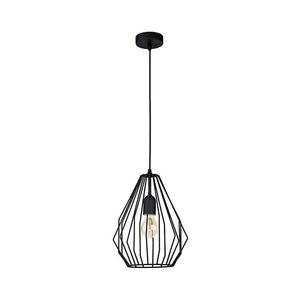 Luster na lanku BRYLANT BLACK 1xE27/60W/230V 2257 vyobraziť