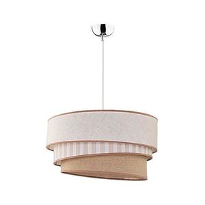 - Luster na lanku TRIO 1xE27/40W/230V pr. 45 cm béžová/hnedá 7151 vyobraziť