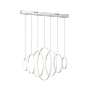 LED Luster na lanku VERTIGO LED/86W/230V biela ML335 vyobraziť