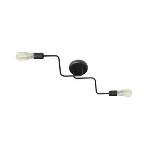 Prisadený luster TUBE 2xE27/15W/230V P-1924/2 BK vyobraziť