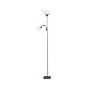 Rabalux 4188 - Stojacia lampa ACTION 1xE27/100W+1xE14/25W/230V hnedá 4188 vyobraziť