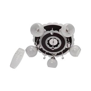 Bodové svietidlo ARONA 5xE27/15W/230V+LED čierna P-8512/5 BK+CR vyobraziť