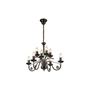 Luster na reťazi DONATO 8xE14/40W/230V LM 8.29 CZARN vyobraziť