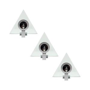 SADA 3x Bodové svietidlo PYRAMID 3xG4/20W/230V/12V 162424 vyobraziť