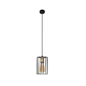 Luster na lanku FARGO 1xE27/15W/230V W-KM 1401/1 BK+AB vyobraziť
