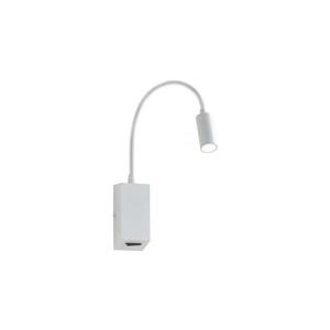 Redo 01-1193 - LED Flexibilná lampička HELLO LED/3W/230V biela 01-1193 vyobraziť