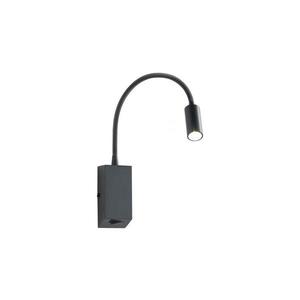 Redo 01-1194 - LED Flexibilná lampička HELLO LED/3W/230V čierna 01-1194 vyobraziť
