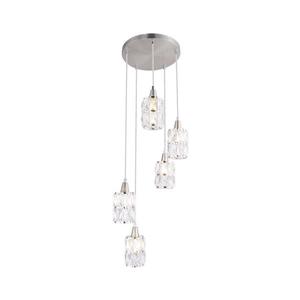 Globo 15760-5 - Luster na lanku WOLLI 5xE14/40W/230V 15760-5 vyobraziť