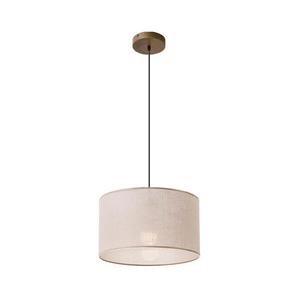 Luster na lanku ANTONIO 1xE27/60W/230V LM-1.128/orzech/beż vyobraziť