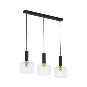 Jupiter 1848 - VA3 - Luster na lanku VANES 3xE27/60W/230V mosadz/čierna 1848 vyobraziť