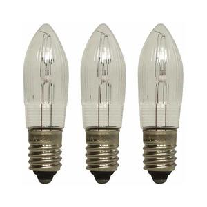 Markslöjd 8264 - SADA 3x Priemyselná vianočná žiarovka TOPPLAMPA E10/3W/55V 8264 vyobraziť