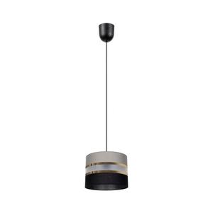 Luster na lanku CORAL 1xE27/60W/230V čiernošedá 0453 vyobraziť