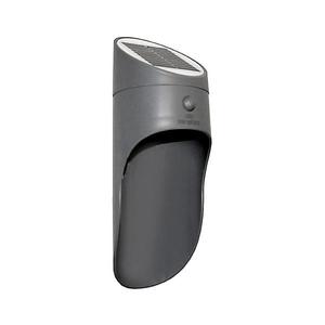 LED Solárne nástenné svietidlo so senzorom PALESA LED/1W/3, 7V IP65 1800 mAh šedá SKU013527 vyobraziť