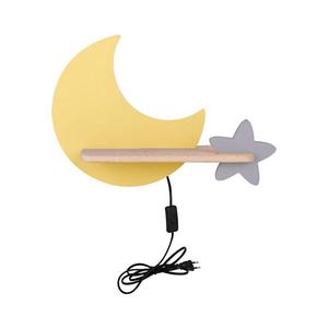 LED Detské nástenné svietidlo s poličkou MOON LED/5W/230V 21-84460 vyobraziť