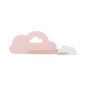 LED Detské nástenné svietidlo s poličkou CLOUD LED/5W/230V ružová/biela 21-75703 vyobraziť