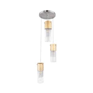 Globo 15908-3G - Luster na lanku WEMMO 3xE27/60W/230V pr. 30 cm zlatá 15908-3G vyobraziť