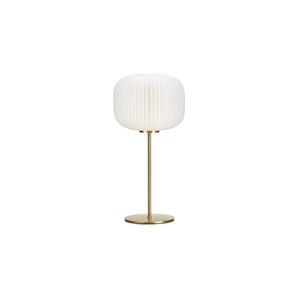 Markslöjd 107819 - Stolná lampa SOBER 1xE27/60W/230V biela/mosadz 107819 vyobraziť