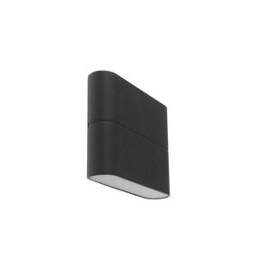 LED2 - LED Vonkajšie nástenné svietidlo FLAT 2xLED/3W/230V antracit IP54 LED2 5131034 vyobraziť