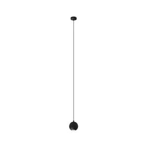 LED Luster na lanku MIDWAY 1xGU10/4, 8W/230V čierna W-KMD 1804/1 BK-B vyobraziť