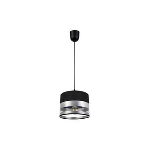 Luster na lanku MILO 1xE27/60W/230V strieborná/čierna 0343 vyobraziť