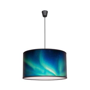 - Luster na lanku PRINT M 1xE27/40W/230V pr. 35 cm tyrkysová 80788 vyobraziť