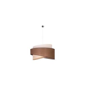 - Luster na lanku BROOKLYN 1xE27/40W/230V pr. 50 cm hnedá/béžová/biela 80870 vyobraziť