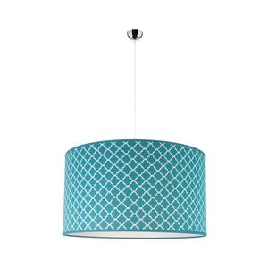 - Luster na lanku MAROKO 1xE27/40W/230V pr. 45 cm tyrkysová/biela 81174 vyobraziť