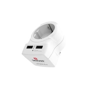 PA29USB - Cestovný adaptér pre USA 230V + 2x USB port PA29USB vyobraziť