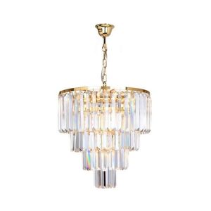 Zuma Line 17106/4+1-GLD - Krištáľový luster na reťazi AMEDEO 5xE14/40W/230V 17106/4+1-GLD vyobraziť