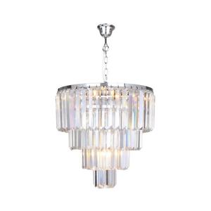 Zuma Line 17106/4+1-CHR - Krištáľový luster na reťazi AMEDEO 5xE14/40W/230V 17106/4+1-CHR vyobraziť