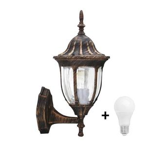 LED vonkajšie nástenné svietidlo FLORENCJA 1xE27/10W/230V IP43 +WJ0026 vyobraziť