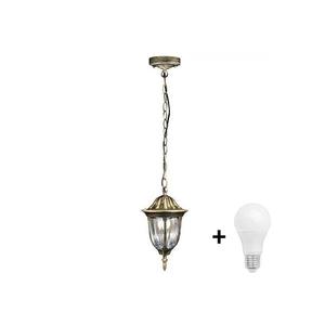 LED vonkajší luster FLORENCJA 1xE27/10W/230V IP43 SA0391+BG0208 vyobraziť