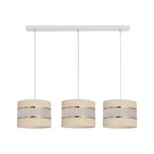 Luster na lanku HELEN 3xE27/15W/230V krémová W-L 0801/3 EC+GO+MAT vyobraziť