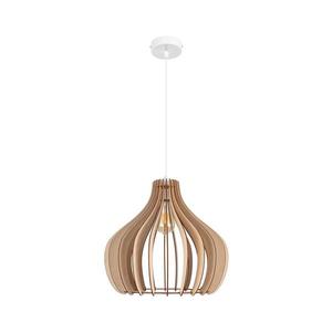 Luster na lanku WILL 1xE27/60W/230V biela 0011 vyobraziť