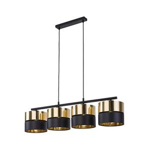 Luster na lanku HILTON 4xE27/15W/230V mosadz/čierna 4342 vyobraziť