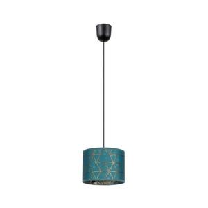 Luster na lanku REZO 1xE27/60W/230V tyrkysová 0024 vyobraziť