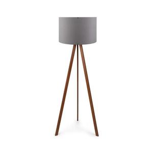 Stojacia lampa 1xE27/60W/230V šedá vyobraziť