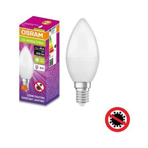 LED Antibakteriálna žiarovka B40 E14/4, 9W/230V 4000K - Osram 4058075561359 vyobraziť