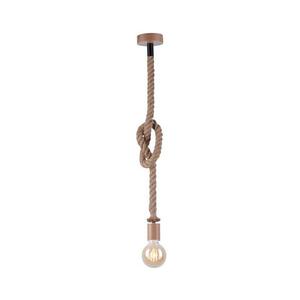 Leuchten Direkt 13572-79 - Luster na lanku DIY 1xE27/10W/230V hnedá 13572-79 vyobraziť