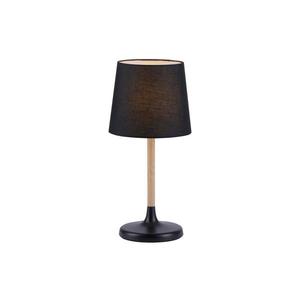 Leuchten Direkt 14423-18 - Stolná lampa NIMA 1xE14/40W/230V čierna 14423-18 vyobraziť