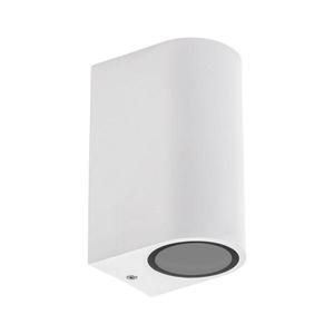 Vonkajšie nástenné svietidlo PARETE 2xGU10/6W/230V IP54 biela 007010 vyobraziť