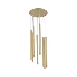 Luster na lanku STALACTITE LASER 8xG9/3W/230V zlatá 33233 vyobraziť