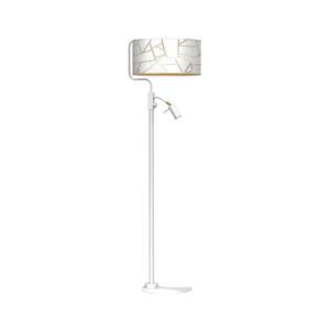 Stojacia lampa ZIGGY 1xE27/40W/230V + 1xGU10/MR11/7W biela/zlatá MLP7571 vyobraziť