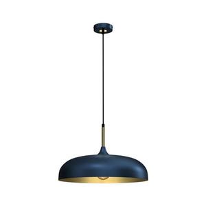 Luster na lanku LINCOLN 1xE27/60W/230V pr. 45 cm modrá MLP7901 vyobraziť