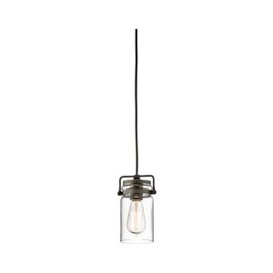 Elstead KL-BRINLEY-MP-OZ - Luster na lanku BRINLEY 1xE27/60W/230V antracit KL-BRINLEY-MP-OZ vyobraziť