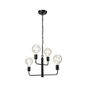 Luster na reťazi ORLANDO 4xE27/60W/230V čierna LM 4.147 vyobraziť