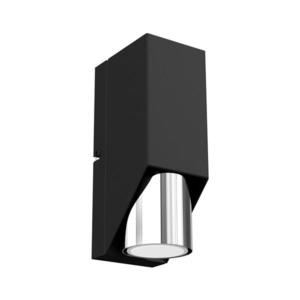 Nástenné svietidlo WALL 1xGU10/8W/230V čierna/lesklý chróm 3106 vyobraziť
