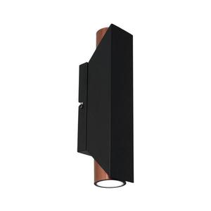 Nástenné svietidlo WALL 2xGU10/8W/230V čierna/medená 3116 vyobraziť
