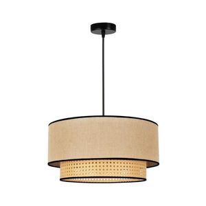 - Luster na lanku BOHO 1xE27/15W/230V pr. 45 cm béžová/ratan 84304 vyobraziť