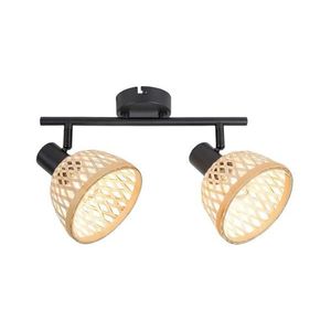Rabalux 3134 - Bodové svietidlo RATTAN 2xE14/15W/230V ratan 3134 vyobraziť